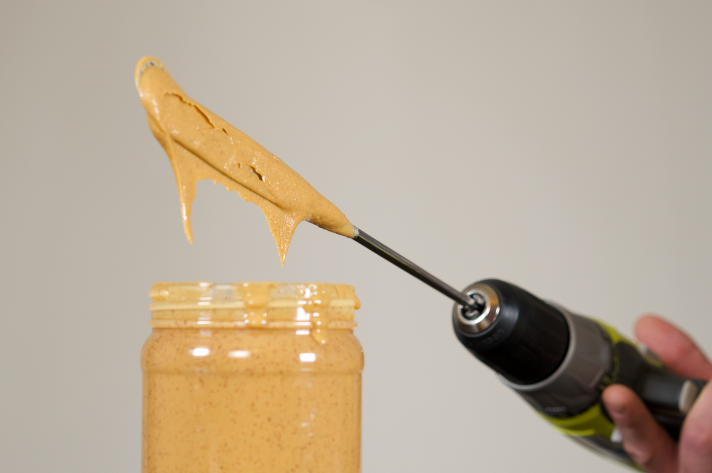 EZPB Natural Peanut Butter Stirrer - fits multiple size jars