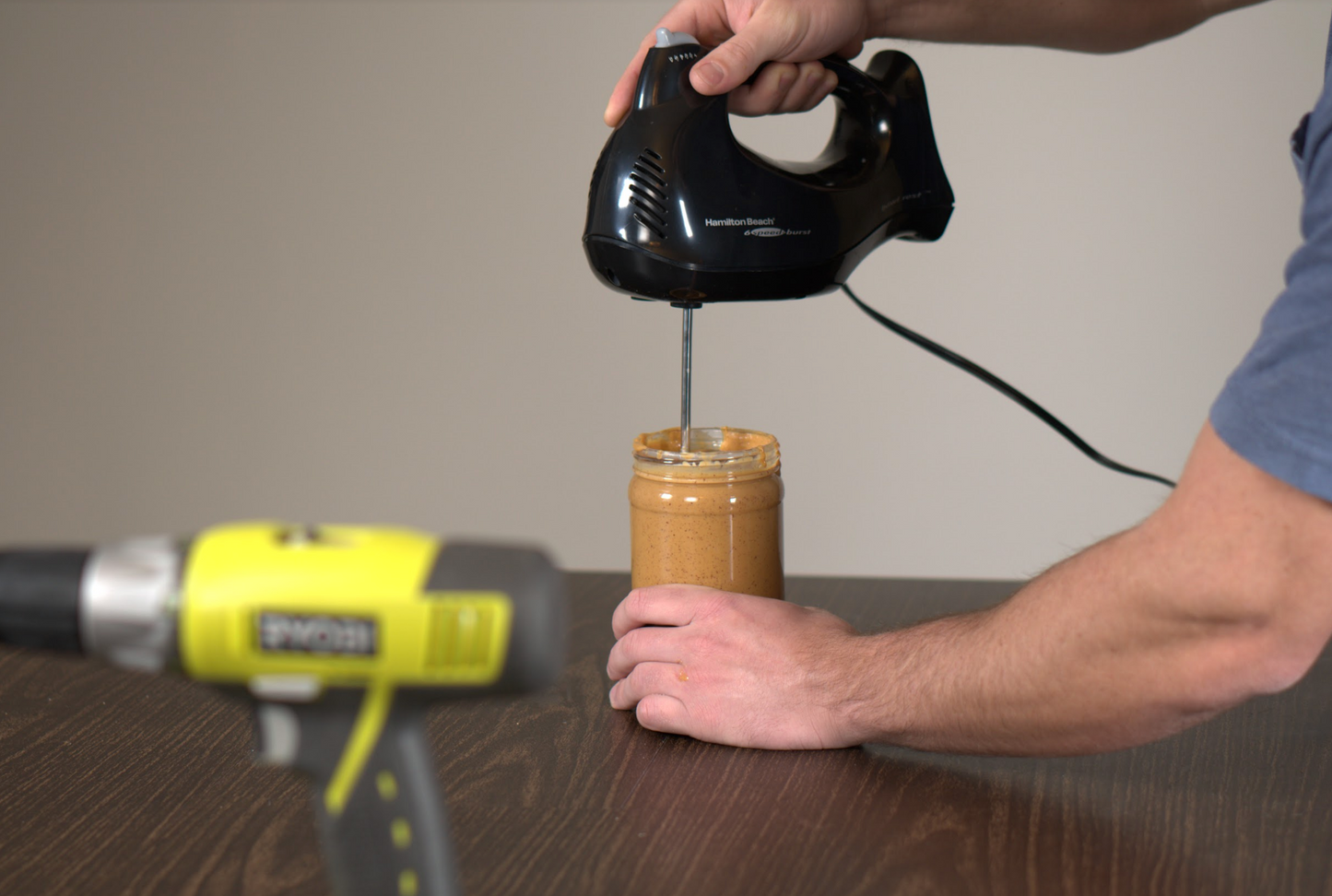 Electric Peanut Butter Stirrer and Mixer – NutBustir